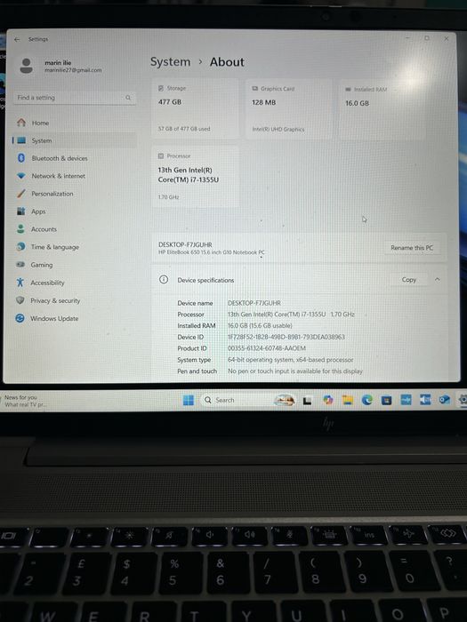 HP Elitebook 650 g10