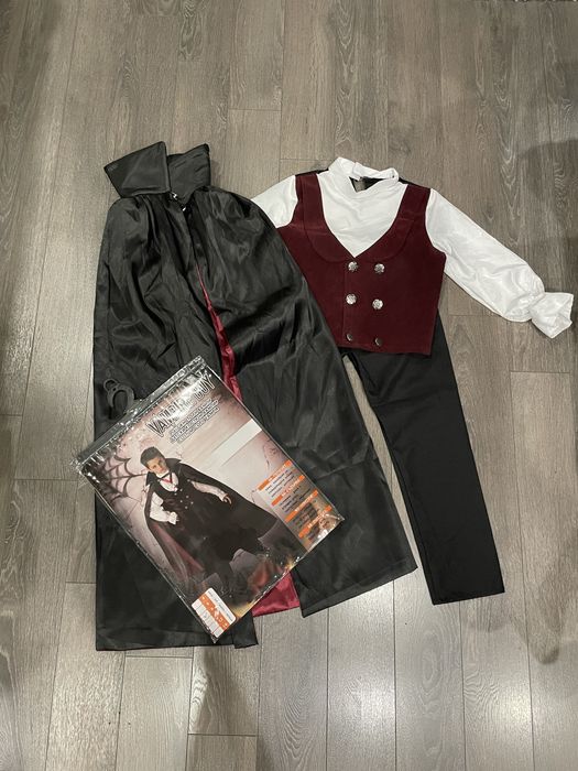 Костюм на вампир за 8 годишно дете