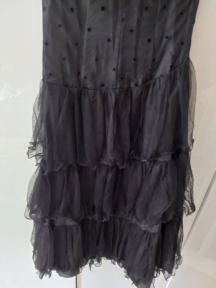 Rochie Halloween mar 34 36 sau eveniment special neagra