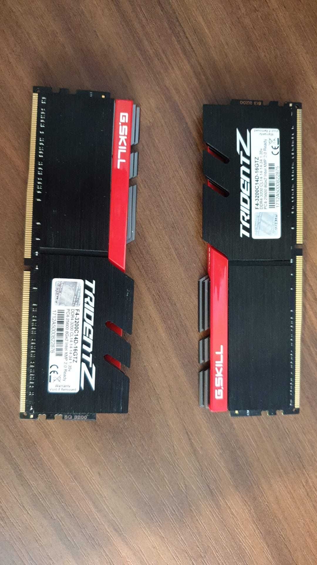 Kit 16 gb ddr4 3200 cl14 (kit 2x8gb) G.Skill TridentZ