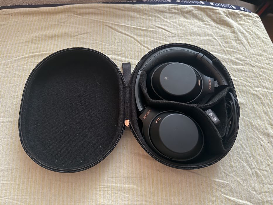 Слушалки Sony WH-1000XM3 Wireless Noise-Cancelling - Цял комплект
