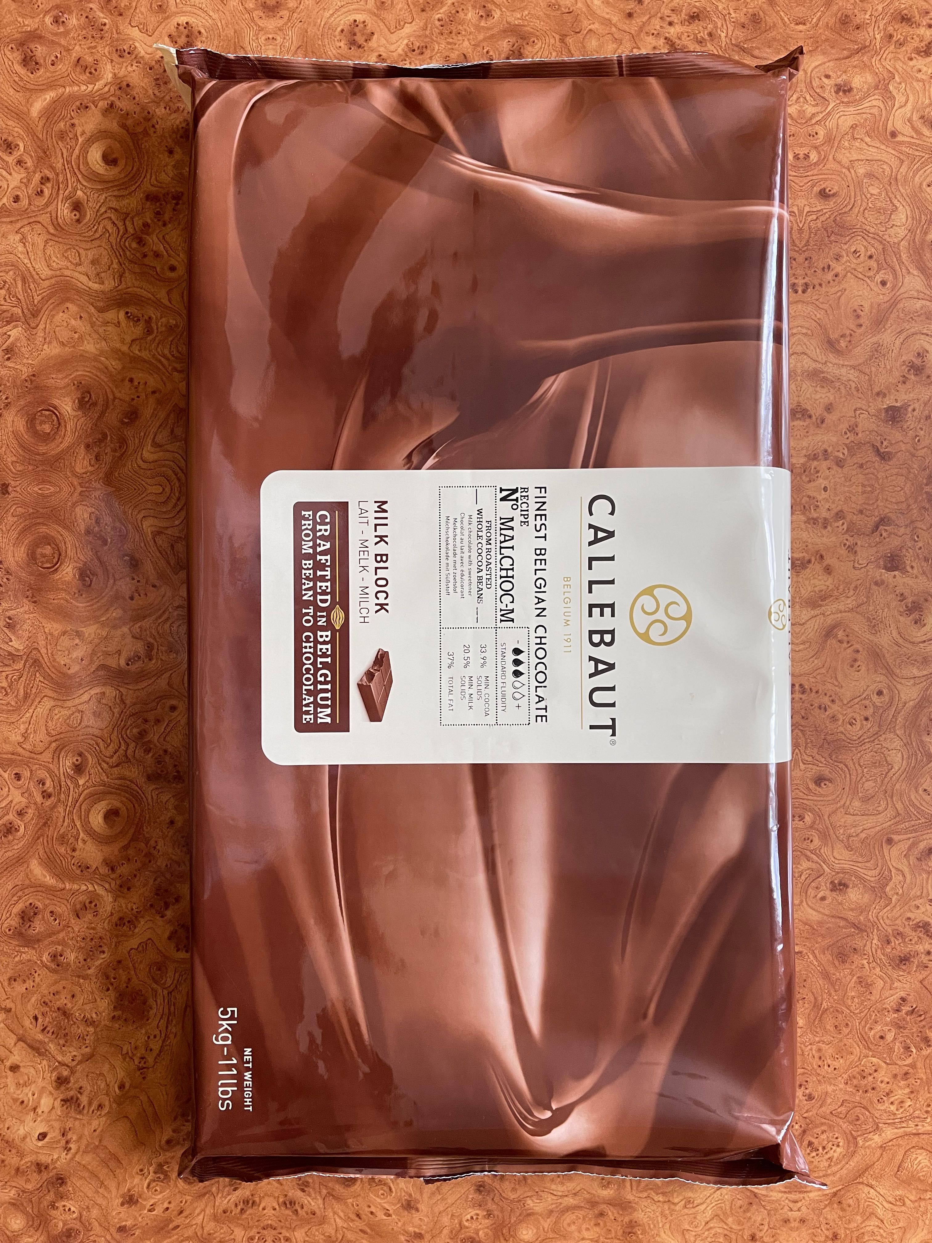 Шоколад молочный Callebaut без сахара