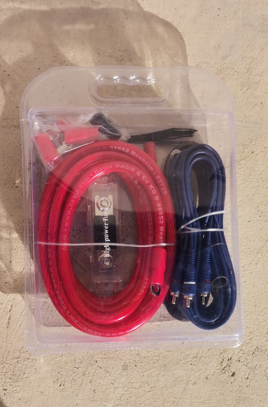 KIT SET Cabluri Subwoofer Auto Amplificator Statie 25 mm2