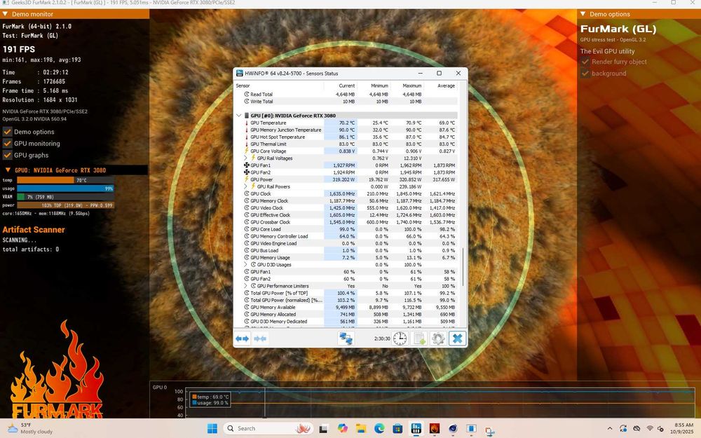PC Gaming Ryzen 7 5700X RTX 3080 32GB RAM