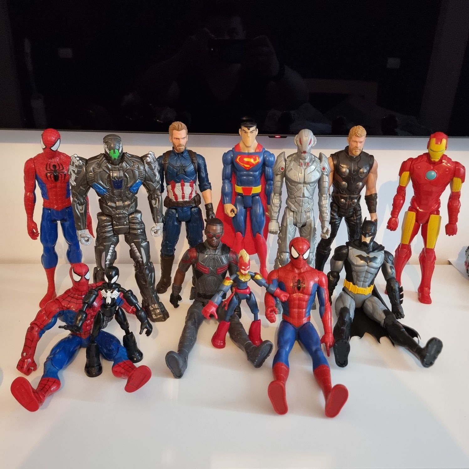 Superman, Thor, Spiderman, Batman, Transformers, Ironman, Avengers etc