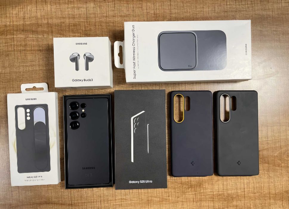 Samsung S25 Ultra 1tb + Samsung buds3 и зарядно