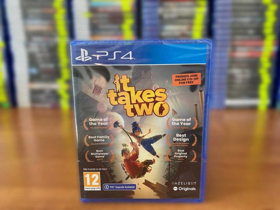 Новый Диск It Takes Two PS4/PS5 Большой Выбор Игр