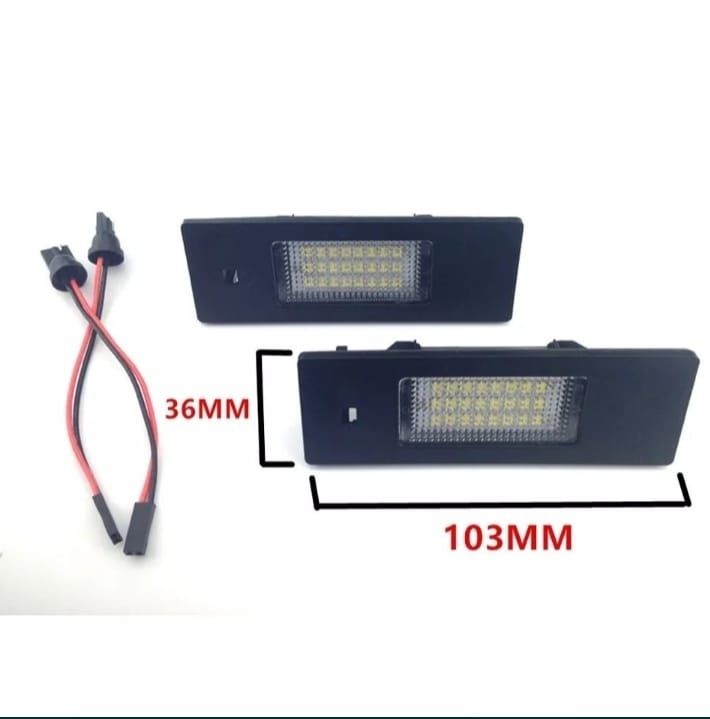 Set lampi led numar inmatriculare BMW E87 E81 E63 E64 E85 E86 Z4 SERIA