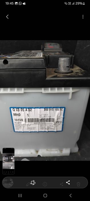 Baterie auto varta 70 ah cu start stop
