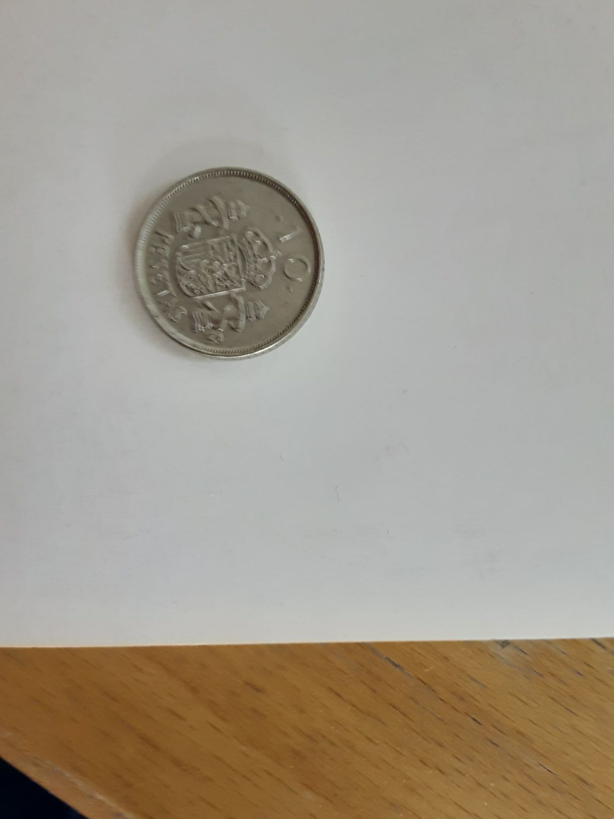 Moneda  Spania 10 pesetas