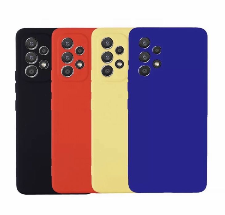 Samsung A53/A33/A34/A35/A36/A56 Husa Liquid Inter Fin+Folie Sticla 21D