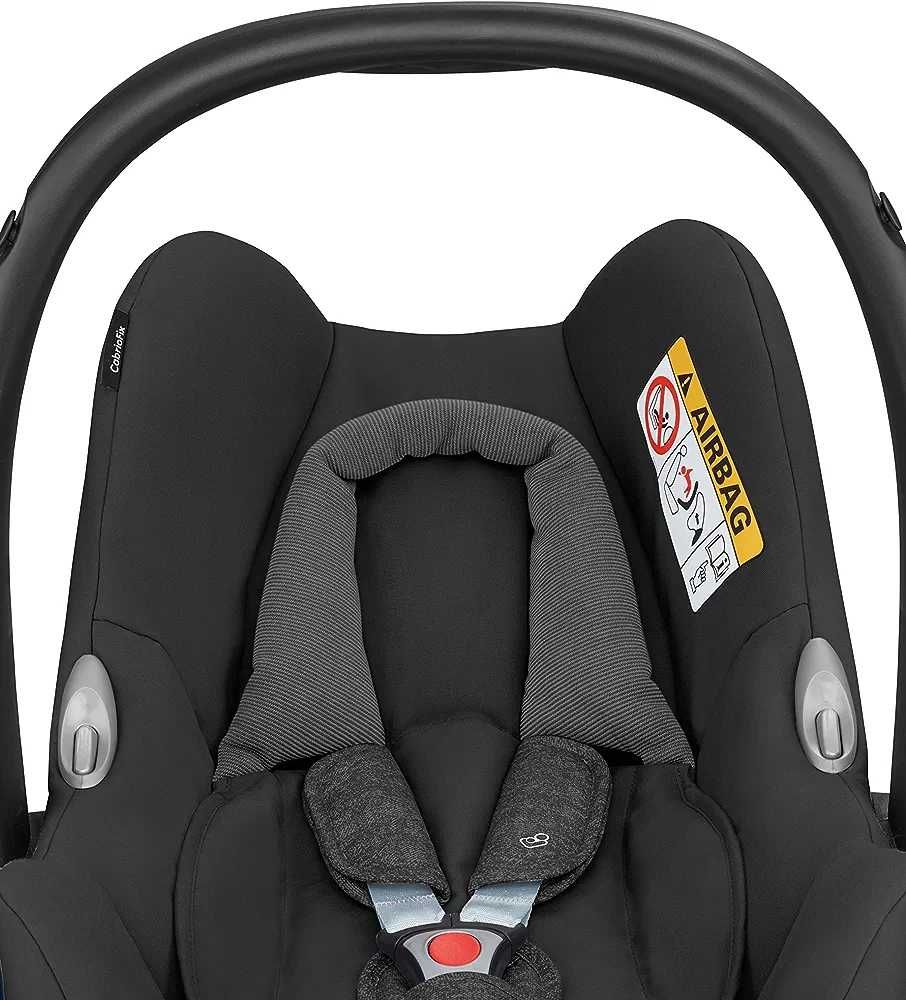 Столче за детска количка Maxi Cosi CabrioFix  от 0 до 13 кг, черно