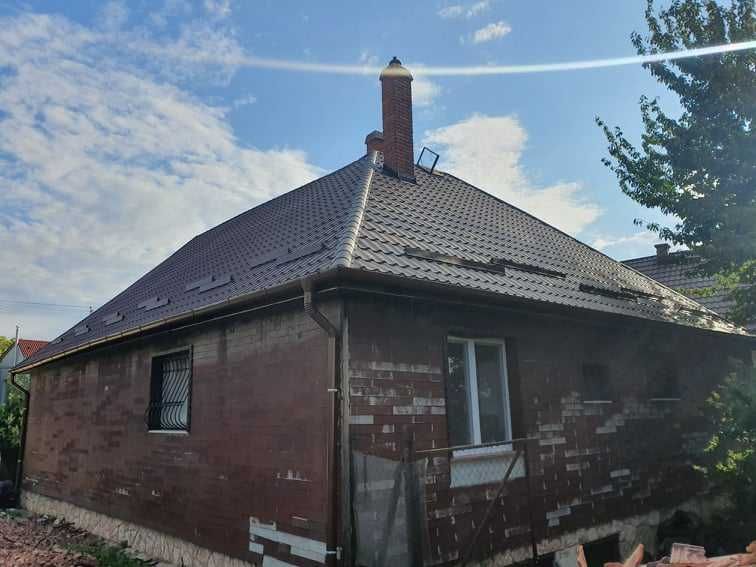 Montaj tigla metalica, tabla, ceramica, reparatii acoperis
