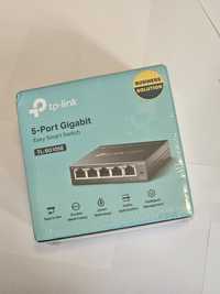 Switch TP-LINK TL-SG105E, 5 x 10/100/1000Mbps (produs sigilat)