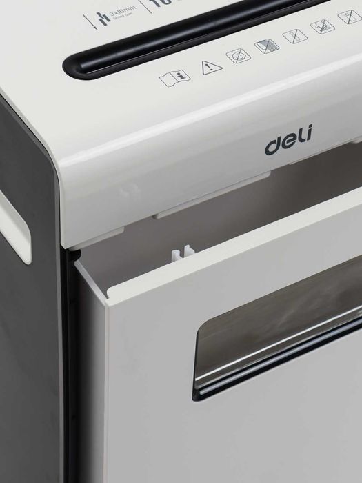 Уничтожитель бумаг Deli E9921 9 кг 6 лис 5 мин 16 лит Оригинал !!!