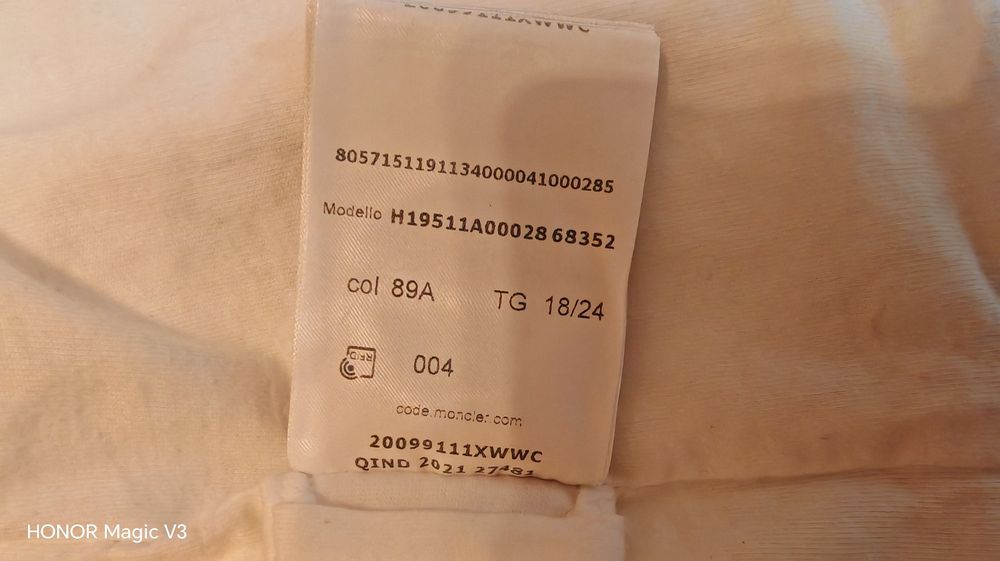 Geaca Moncler bebe 18-24 luni