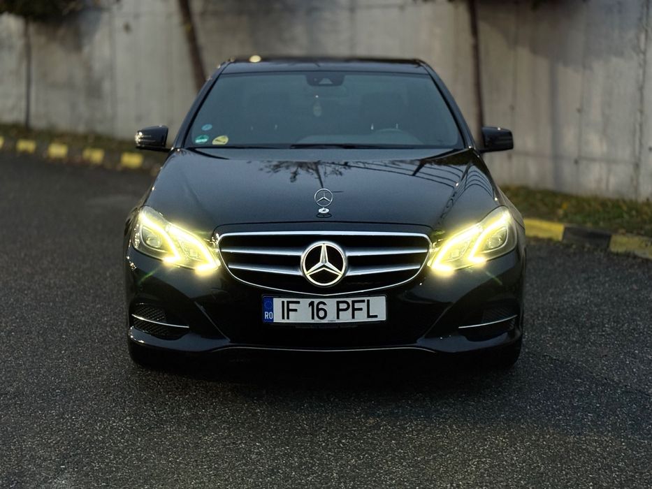 Mercedes-Benz E e class w212 faruri full led, sistem audio harman/hardon