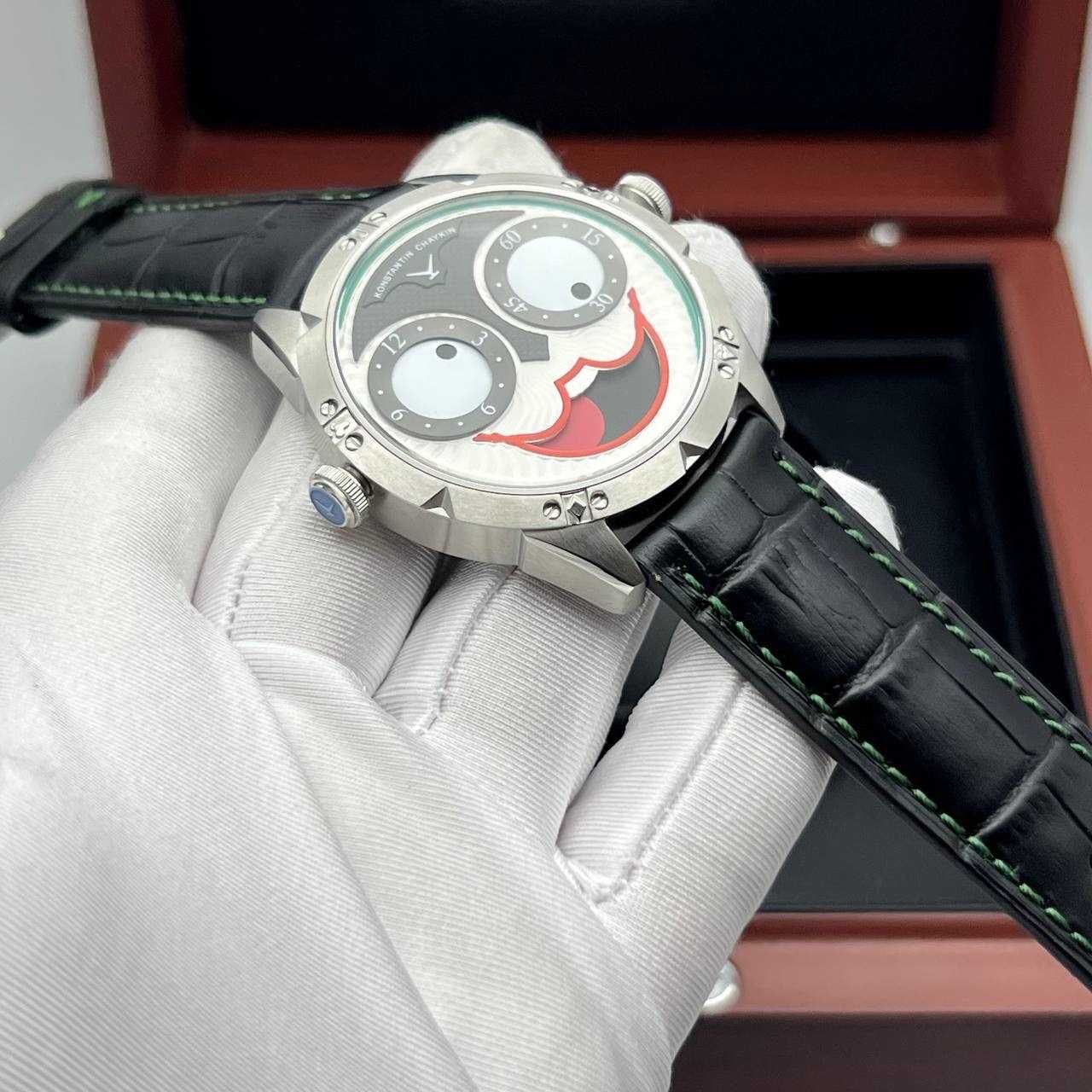 Мъжки / Часовници Konstantin Chaykin сребро/кожа