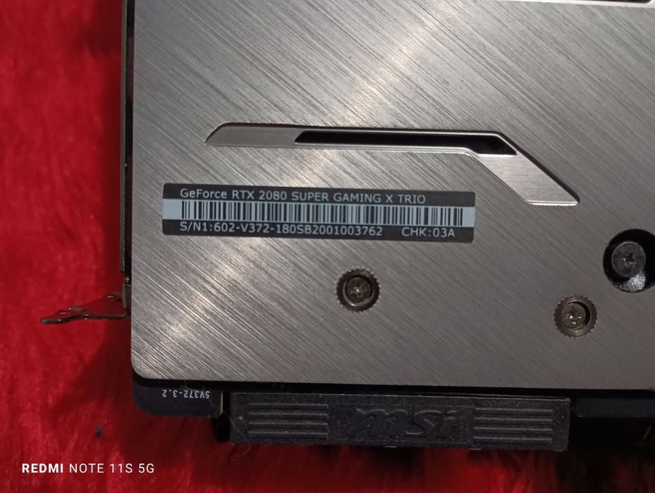 MSI RTX 2080 super 8gb ddr6