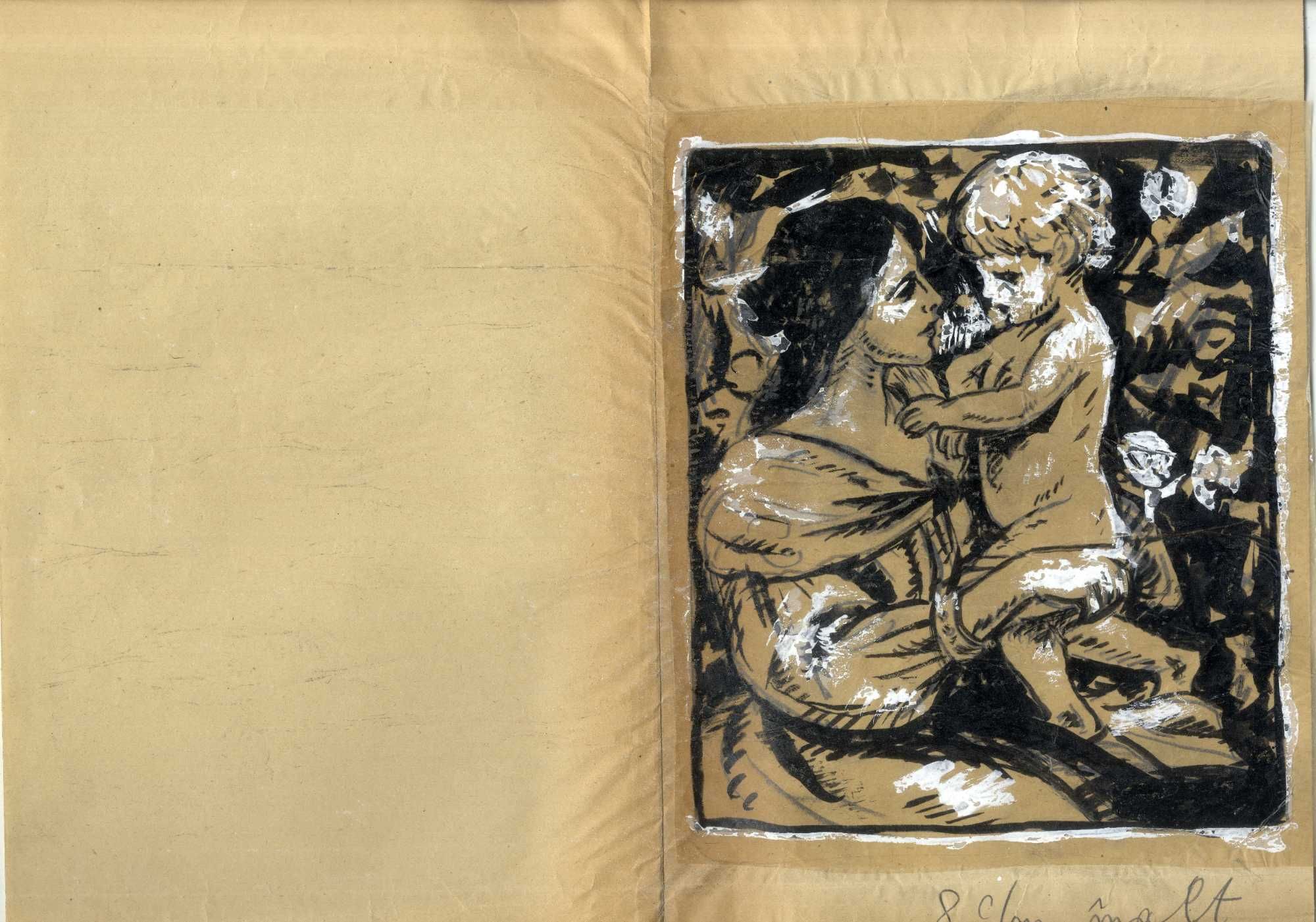 Nicolae Tonitza (1886-1940) Documente Desene Manuscrise Carti Grafica