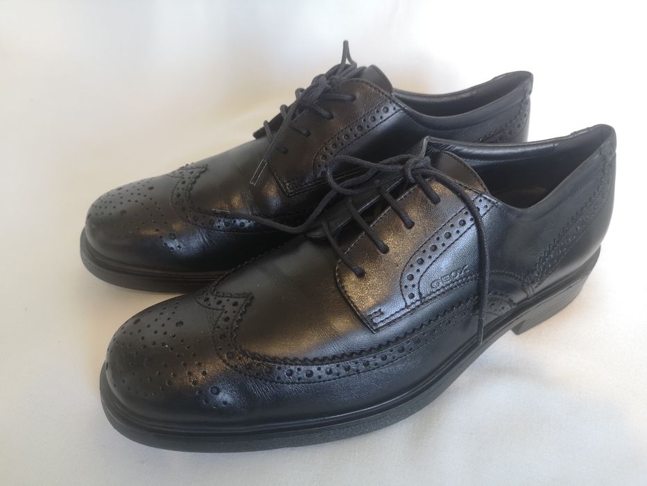 Geox, мъжки обувки естествена кожа, номер 43