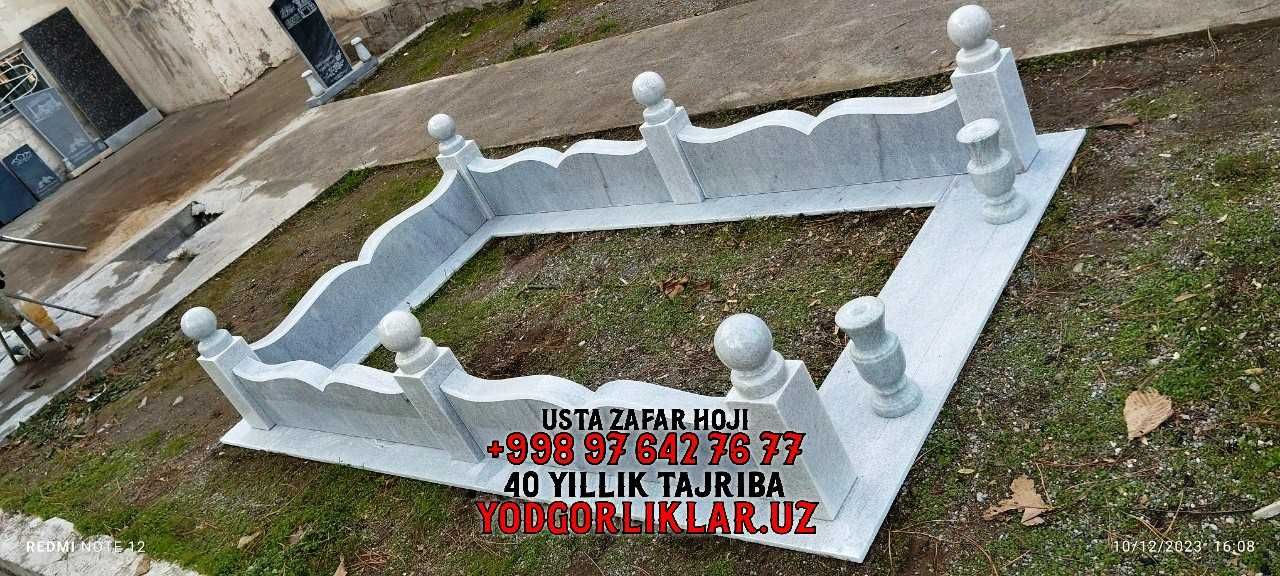 Yodgorlik Qabr Tosh Yasash Yakkasaroy Tumani Надгробия Яккасарайский р