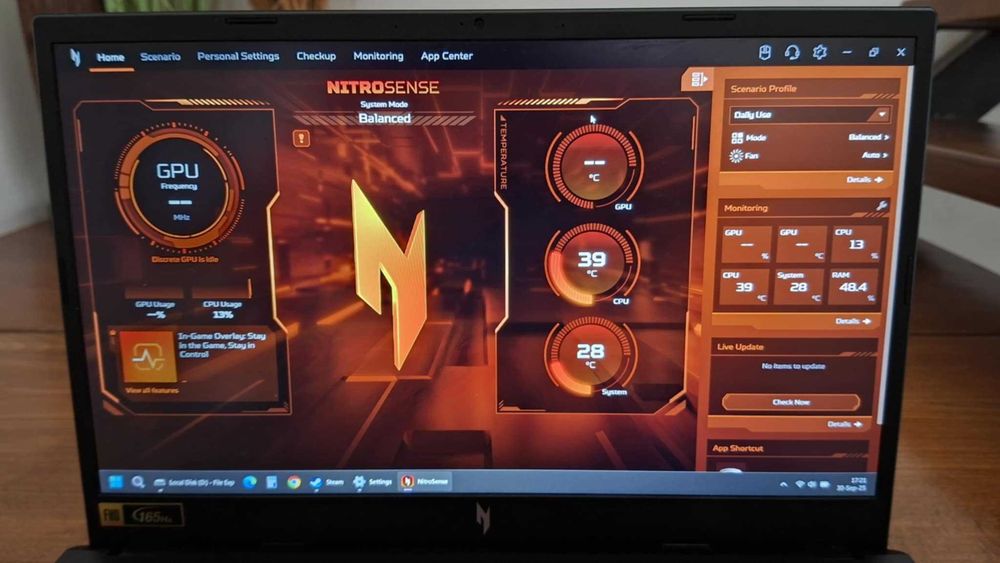 Laptop Gaming Acer Nitro V15 cu procesor Intel® Core™ i9-13900H