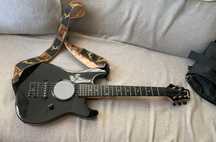 Chitara electrica Stagg GAMP200 Junior amplificator incorporat neagra