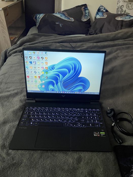 HP Victus 15 – Ryzen 5 / GTX 1650 / 8GB / 512GB SSD / Windows 11 Home