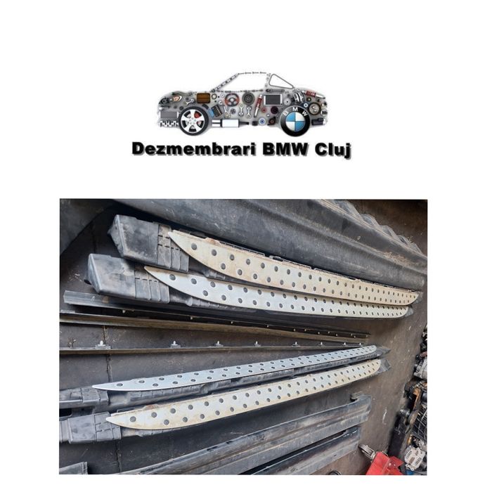 Praguri sport bmw x3 e83 (treapta aluminiu)