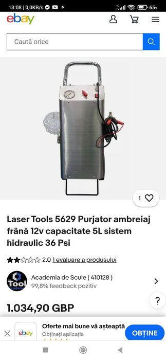 Aparat aerisitor auto de frine, ambreiaj