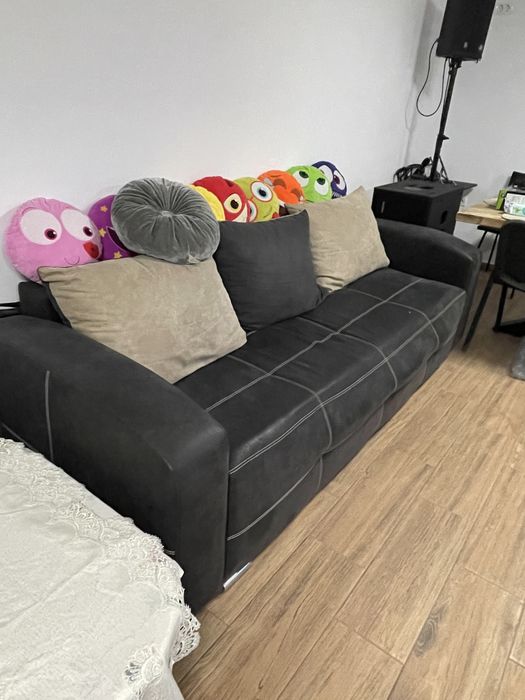 Vand canapea extensibila cu 2 fotolii