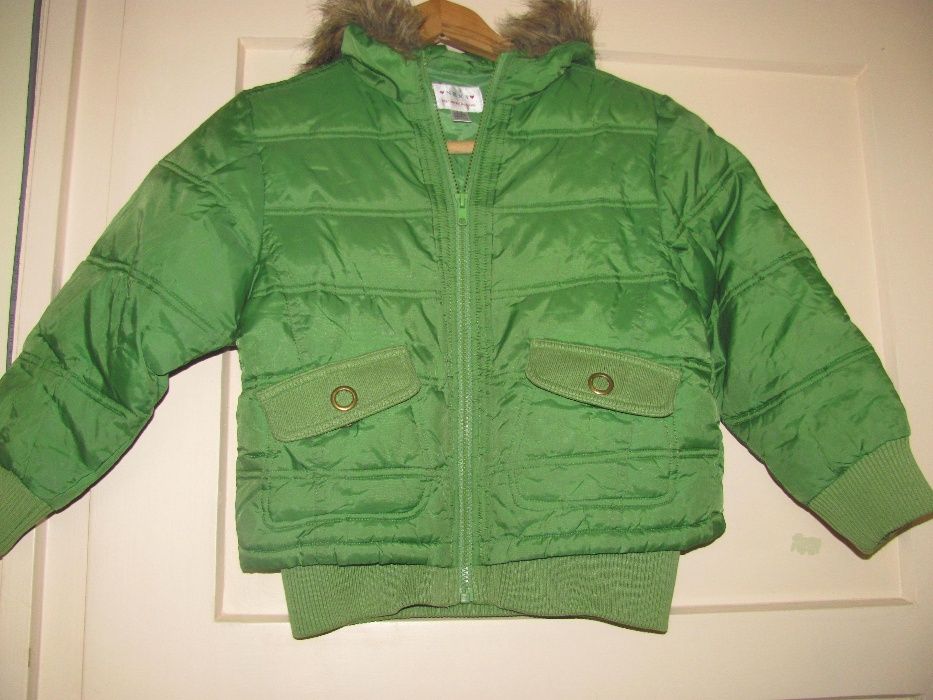 2 бр. зелени зимни якета на Next за 7-8 г
