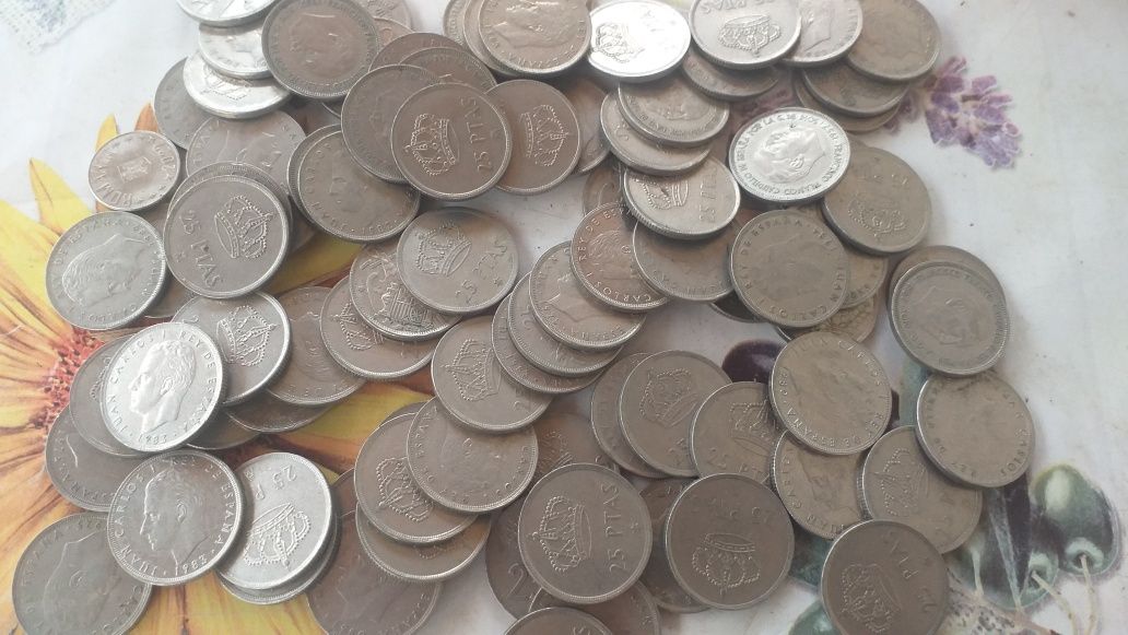 Monede Spania Pesetas 25