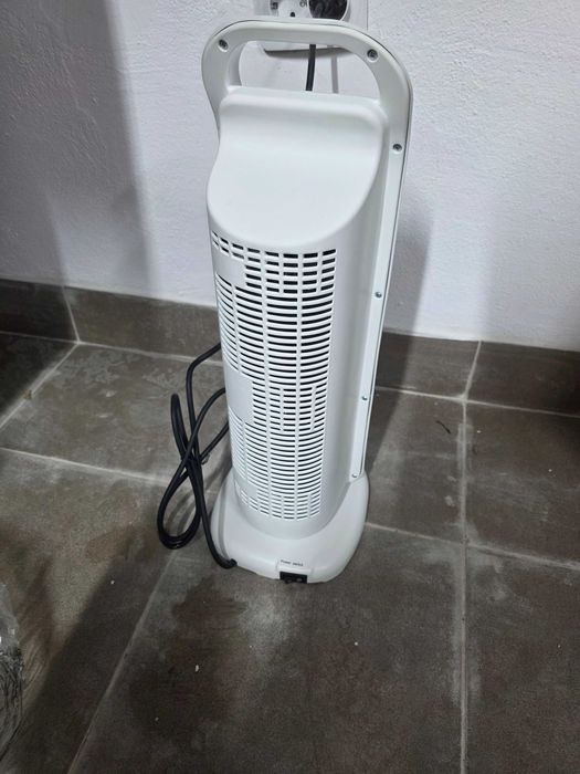 Încălzitor cu ventilator PTC, încălzitor cu termostat și temporizator
