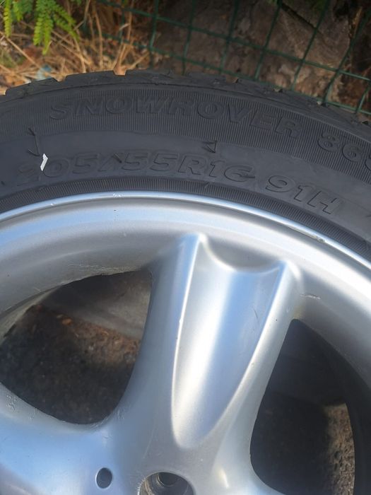 Jante Mercedes cu anvelope iarna 205/55R 16