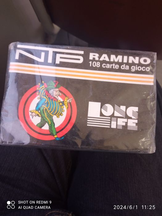 Vând set cărți joc Ramino