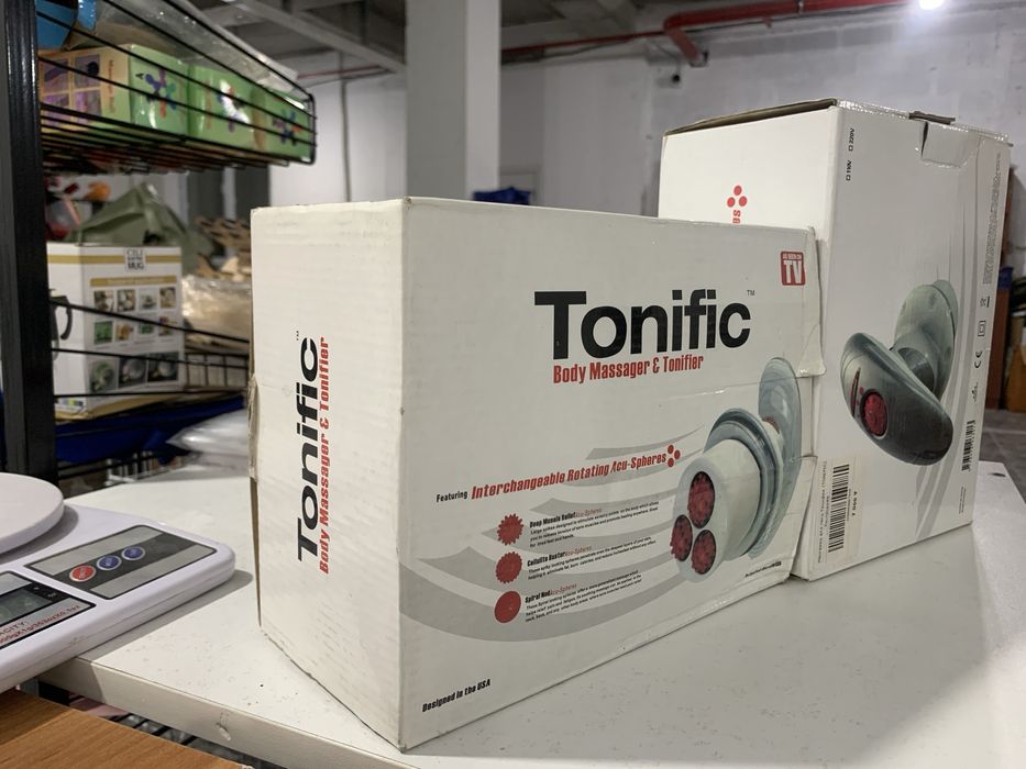 Массажер антицеллюлитный Tonific вибрационный для похудения Тонифик