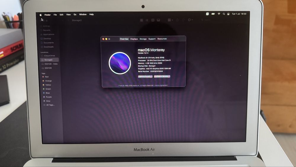 MacBook Air 13’ - Early 2015
