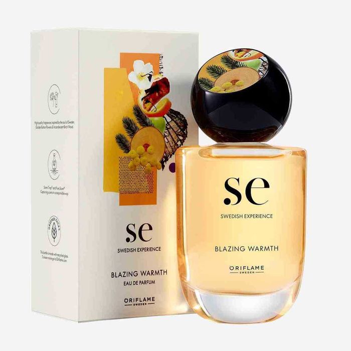 Apa de parfum .SE Swedish Experience Blazing Warmth, 75 ml (Oriflame)