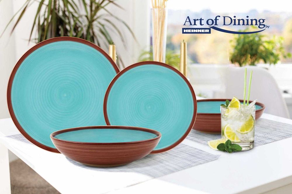 Serviciu de masa CERAMICA 18 pcs SIERRA, art of dinnig by heinner