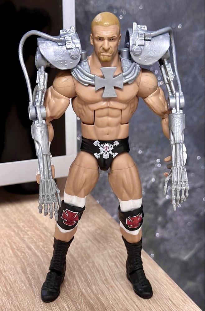 Figurina wwe wrestling hhh triple h elite