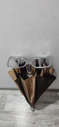 Umrela/baston/scaun(umbrela care se face scaun si baston)