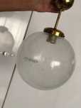 Mid century pendul lampa bubble