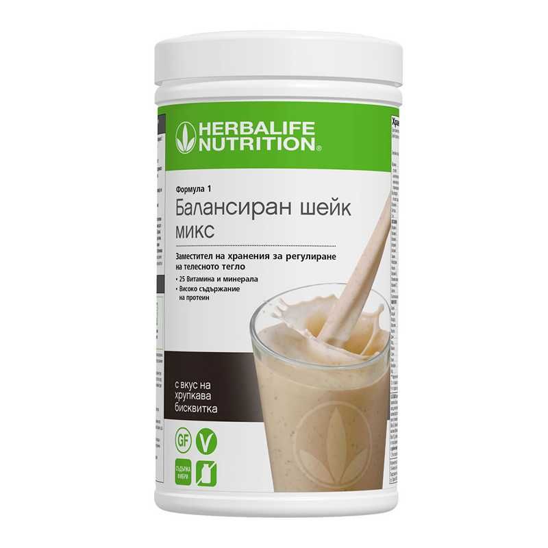 Herbalife Балансиран шейк Формула 1 – здравословно хранене
