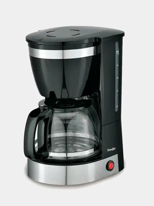 Кофеварка капельная 1.2 л Sonifer "SF-3565", подогрев чашек