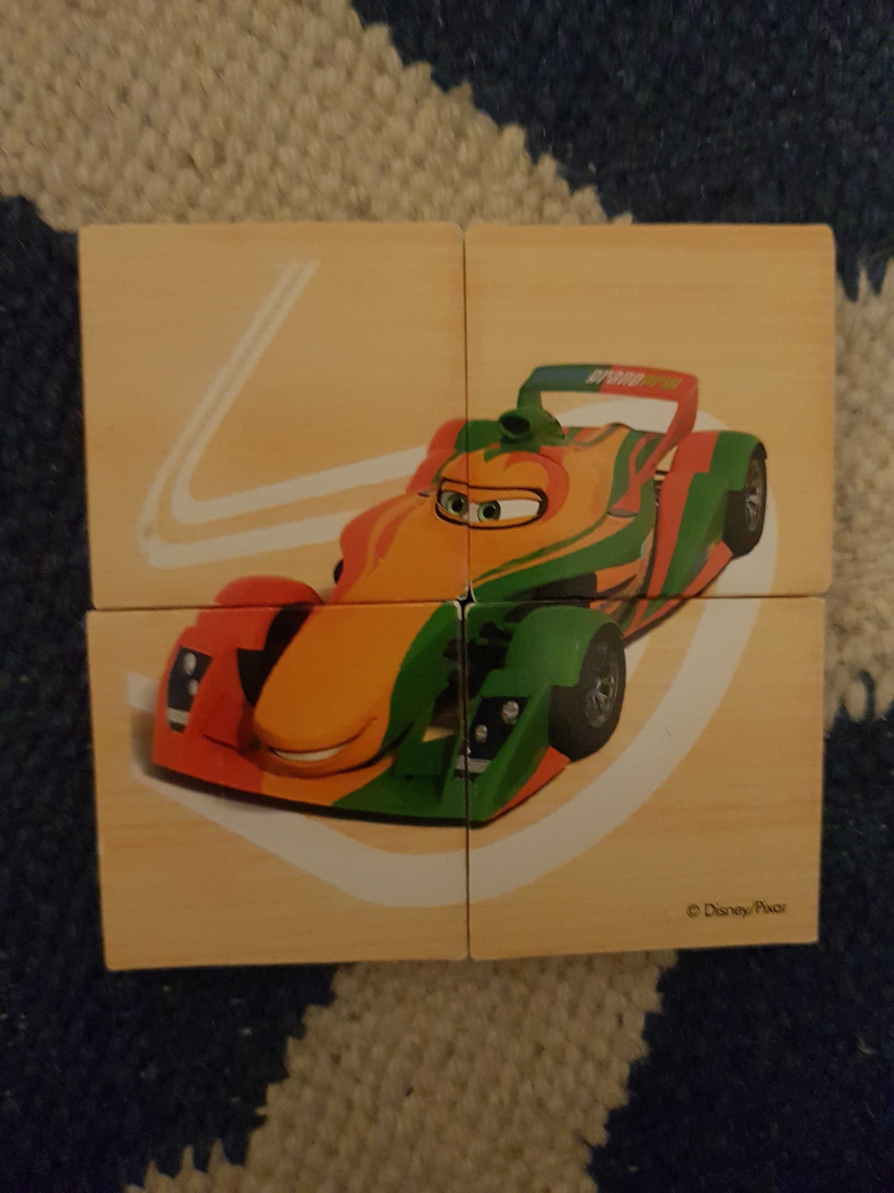Puzzle din lemn, personaje Cars