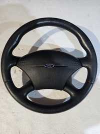 Volan piele + airbag original Ford Focus mk1 1998 - 2004