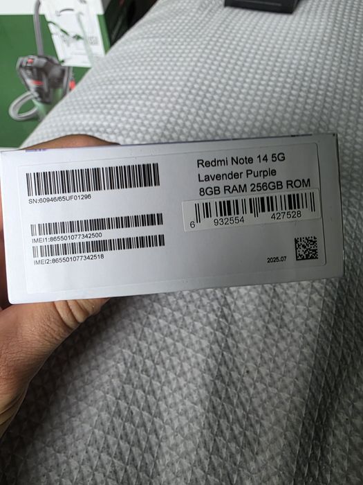 Xiaomi Redmi Note 14, 8GB RAM, 256GB, 5G, Lavender Purple