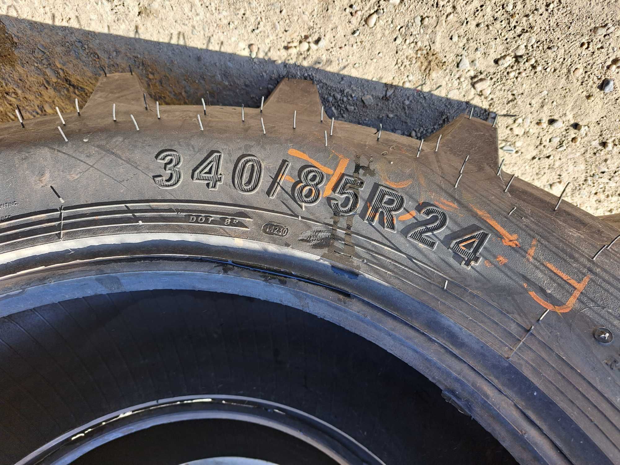 Anvelope radiale 340/85R24 PETLAS cauciucuri noi pentru TRACTOR